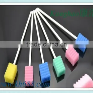 Factory Directly Sell Zigzag Tine Shape Foam Tipped Oral Swabs,sterile Oral Swab, Foam Tip Swab, ,sponge Cleanroom Swab thumbnail-1