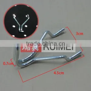 Slatwall Metal Supermarket Pegboard Display Hook thumbnail-3