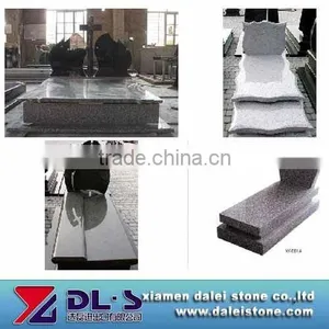 Granite Headstone Tombstone, Black Tombstone thumbnail-1