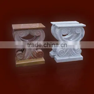 Stone Carving Of Two Benches,Garden Decoration thumbnail-1