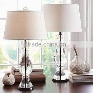 Antique Crystal Table Lamp for Bedroom Decoration thumbnail-1