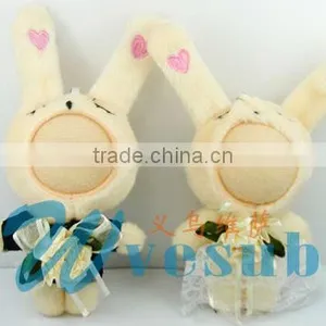 10cm Sublimation DTY 3D Couple Photo Face Doll With Wedding thumbnail-1