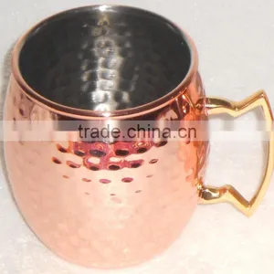 16 Oz Copper Plated Stainless Steel Mule Mug ,Copper Mug Manufacturer, China Wholesale Copper Mug Suppliers thumbnail-1