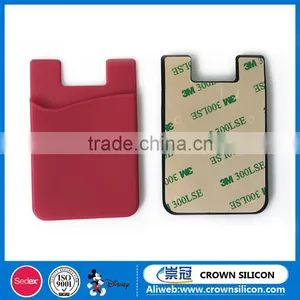 Silicone Strip Shape Cartoon Phone Card Holder/cell Card Holder Case thumbnail-5