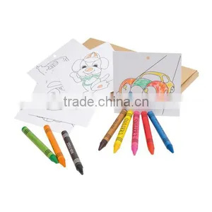 Set With 8 Pastels and 8 Colouring Cards With Box thumbnail-1