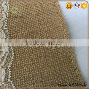 Burlap Lace Long Table Runners for Wedding Deco thumbnail-1