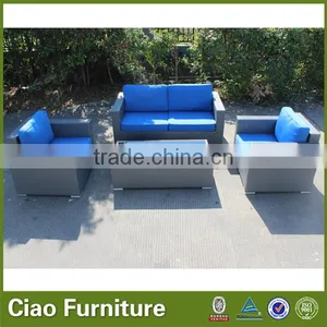 Sofa Cum Bed Design Outdoor Furniture Blue Fabric thumbnail-1