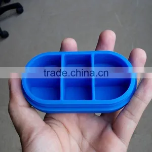 Best-selling Low Price Silicone Medical Pill Case/necessary Case for Storing Pill thumbnail-4