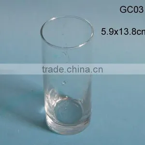 5.9x13.8cm Clear Disposable Glass Cups thumbnail-1