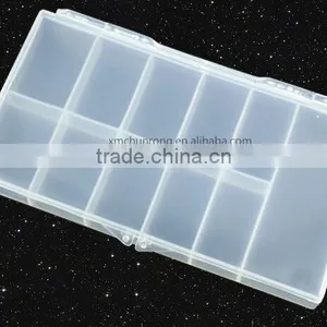 Nail Art Acrylic Tips Rhinestone Plastic Case thumbnail-3