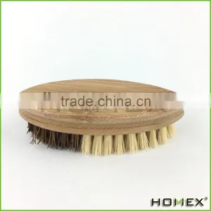 Bamboo Vegetable Scrub Brush Homex BSCI/Factory thumbnail-1
