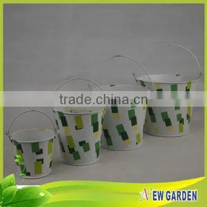 Popular Porcelain Metal Practical Indoor Wholesale Plant Pots thumbnail-1