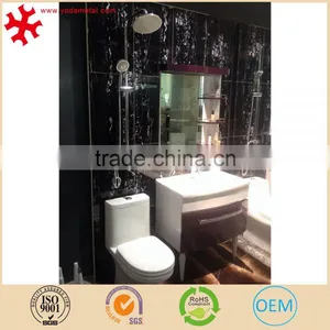 Modern Wall Mounted White Vanity Solid Wood Bathroom Mirror Cabinet thumbnail-1