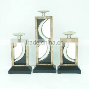 Wooden Candle Holder in Pillar Shape thumbnail-1