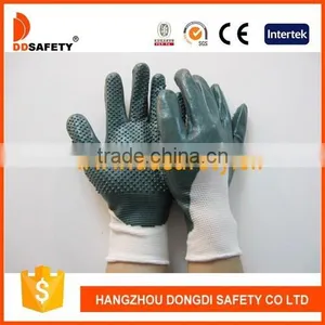 DDSAFETY 2017 Hot Nitrile Coated Nylon Work Glove thumbnail-1