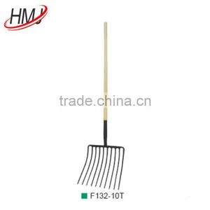 Wholesale More Teeth Steel Fork With Handle thumbnail-5