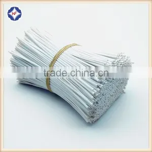 2017 Hot Sell Widely Used Single Wire Oval Plastic Coated Twist Tie thumbnail-6