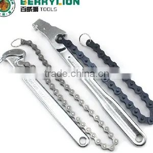 BERRYLION 9'' Carbon Steel Pipe Fitting Wrench With Drop Forged Treatment thumbnail-2