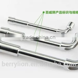 Berrylion Hexgon Socket Mirror Finished L Shape Socket Wrench 6-24mm Socket Set thumbnail-2