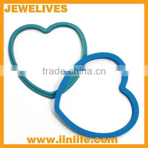 Hot Selling Heart Shape Silicone Egg Tart Mold thumbnail-1