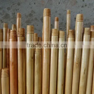 Hot Sale Natural Eucalyptus Wood Broom Handle thumbnail-4