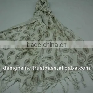 Wholesale Indian Made Summer Cotton Scarves thumbnail-1