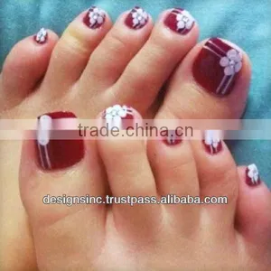 New !!! Nail Art Kit/finger/Toe/flower Printer thumbnail-1