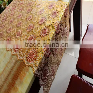 50CM Wide Rollinng Lace Table Cloth PVC Cover thumbnail-2