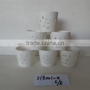 Hollow Ceramic Flower Pot thumbnail-3
