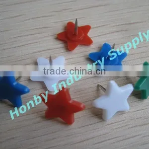 13mm Decorative Plastic Star Shape Thumb Tack thumbnail-1