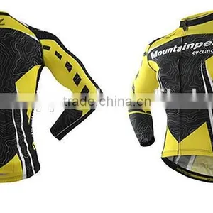 Winter Cycling Wear, Bike Jersey 100%coolmax Cloth thumbnail-1