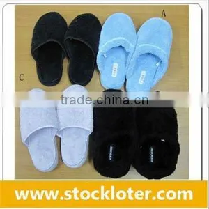 Stock Indoor Plush Slippers thumbnail-1