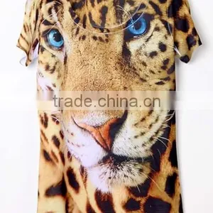Full Over 3d Printing High Quality Short Sleeve Summer T-shirt thumbnail-1
