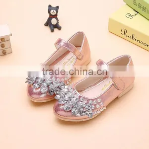 MLS01085 Popular Leather Kids Dress Baby Girls Shoes 2017 thumbnail-2