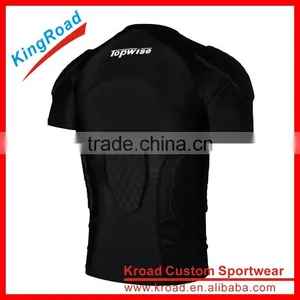 2016 Custom Made Clothing Manufacturers Men's Padding Compression Shirt Design thumbnail-1