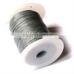 3mm Round Leather Cord Natural Color For Jewelry thumbnail-1
