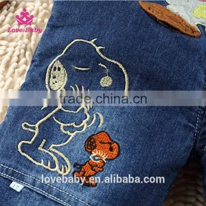 Baby Girls Golf Puggy Cartoon Trousers With Inner Fleece Fit Winter Season For 1-2-3T Babies thumbnail-3
