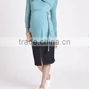 Maternity Ladies Wear 4-in-1 Long Sleeve Cardigan for Women thumbnail-3