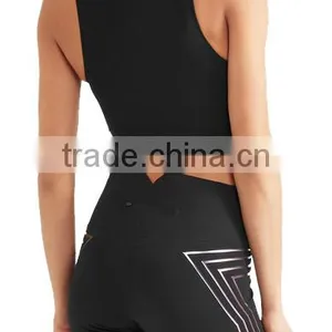 Wholesale Women Sports Stretch Bra/Vest Fitness Gym Running Yoga Athletic Training Top+bottom Suit thumbnail-3