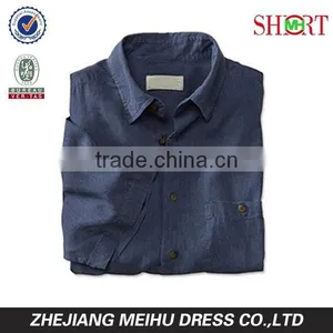 2016 New Design High Quality Mens Linen Shirts thumbnail-2
