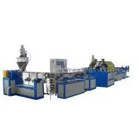 Twin Screw Plastic Pipe Extrusion Line / Fiber Reinforced Pvc Pipe Extruder Machine thumbnail-1