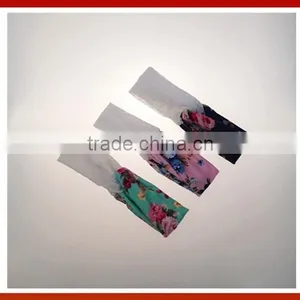 Lovely Printing Bow Cross Wide Headband/Women Boho Bohemian Party Cross Cotton Floral Flower Hair Headband thumbnail-2