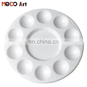 Watercolor Painting 11 Well Round Plastic Palette thumbnail-1