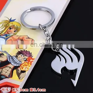 Fairy Tail Silver Key Chain Wholesale New Anime Key Chain Fairy Tail Key Chain thumbnail-1