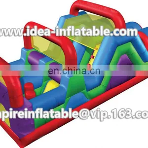 Colorful Inflatable Obstacle/inflatable Obstacle Course for Fun/inflatable Combo for Kids Games ID-OB024 thumbnail-1