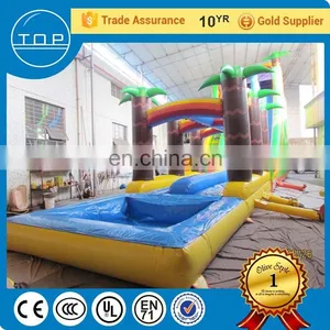 Golden Supplier 20 Foot Slide Inflatable Commercial Water Park for Kids and Adults thumbnail-3