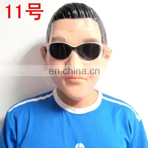Famous Human Realistic Obama PSY Human Latex Head Mask thumbnail-2