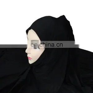Niqab Hijab Long Chaadri / Hajj & Umrah Wear Islamic Headscraf / Black Plain Hijab Designs 2017 (scarves Scarf Stoles Hijab) thumbnail-2