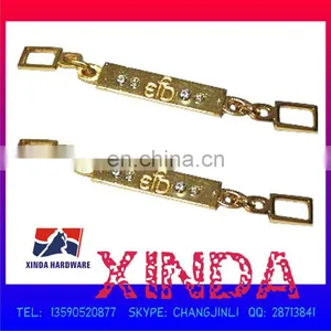 Rhinestone Metal Plate/fitting/label/badge of High Quality thumbnail-1