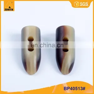 Fancy Resin Polyester Imitation Ox Horn Button BP40513 thumbnail-1
